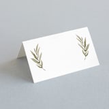 "Summer Love" - Place Cards in Sunflower by Wildfield Paper Co - Blank front