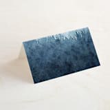 "Mountain Retreat" - Place Cards in Evening Sky by Design Lotus - Blank front