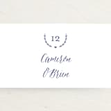 "United" - Place Cards in Cobalt by Susan Brown - Detail