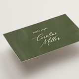 "petal toss" - Place Cards in Cream by Angela Marzuki - Detail