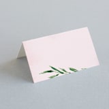 "Garden Party Joy" - Place Cards in Blush by frances mathys - Blank front
