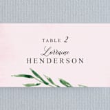 "Garden Party Joy" - Place Cards in Blush by frances mathys - Detail