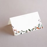 "The Field Of Love" - Place Cards in Evergreen by Petra Kern - Blank front