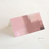 "Soft Overlay" - Place Cards in Cloud by Mansi Verma - Folded Back of Card