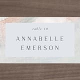 "Evelyn" - Place Cards in Capri by Nicole Walsh - Detail