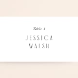 "Arcadia" - Place Cards in Onyx by Jennifer Wick - Detail