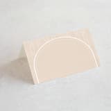 "Bohemian Pampas" - Place Cards in Sand by Kaydi Bishop - Blank front