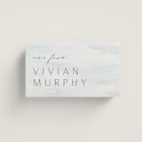 "At Sea" - Place Cards in Sky by Nicoletta Savod - Front with Free Guest Printing