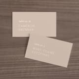 "Painted Sands" - Place Cards in Terracotta by Chelsea Petaja - Front with Free Guest Printing