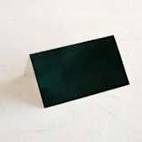 "emerald" - Place Cards in Emerald by Andrea Cernin - Blank front