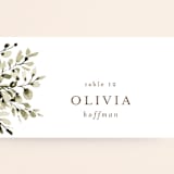 "Wedding Fields" - Place Cards in Fern by Chris Griffith - Detail