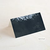"Wonderful Tonight" - Place Cards in Neptune by Creo Study - Folded Back of Card