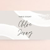 "Swoon" - Place Cards in Cream by Lindsay Stetson Thompson - Detail