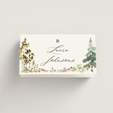 "Great Outdoors" - Place Cards in Forest by Petra Kern - Folded with Free Guest Printing