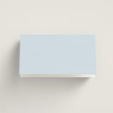 "Floral Type Arch" - Place Cards in Bluebell by Baumbirdy - Folded Back of Card