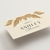 "Floral mosaic" - Place Cards in Sand by GeekInk Design - Detail