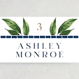 "Mediterranean Tiles" - Place Cards in Ocean by GeekInk Design - Detail
