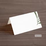 "Orchard" - Place Cards in Laurel Bough by Erin L. Wilson - Folded Back of Card