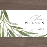 "Orchard" - Place Cards in Laurel Bough by Erin L. Wilson - Detail