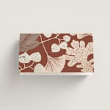 "Leaf Cascade" - Place Cards in Latte by Alethea and Ruth - Folded Back of Card