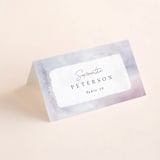 "Lavender fields" - Place Cards in Lavender by Hooray Creative - Folded with Free Guest Printing
