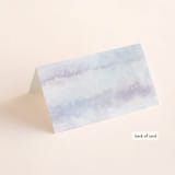 "Lavender fields" - Place Cards in Lavender by Hooray Creative - Folded Back of Card