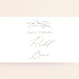 "Essential" - Place Cards in Mist by Design Lotus - Detail