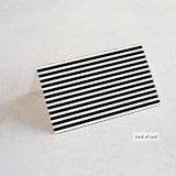 "Ordered Grace" - Place Cards in Snow by That Girl Press - Folded Back of Card