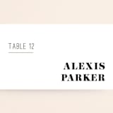 "and the adventure begins" - Place Cards in Diamond by Playground Prints - Detail