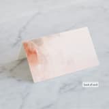 "Romantic" - Place Cards in Earth by Lori Wemple - Folded Back of Card