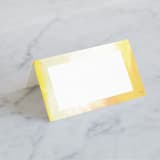 "Upper Block" - Place Cards in Daisy by Lea Velasquez - Blank front