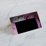 "Aurora" - Place Cards in Raspberry by Itsy Belle Studio - Blank front
