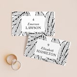 "vivid leaves" - Place Cards in Ink by Ramoncita - Front with Free Guest Printing