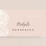 "French Roses" - Place Cards in Blush by 2birdstone - Detail