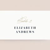 "Bold Love" - Place Cards in Antique by Brandy Folse - Detail