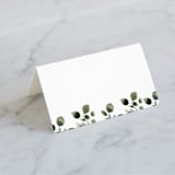 "green rush" - Place Cards in Snow by Anupama - Blank front