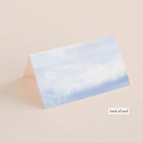 "muted mountains" - Place Cards in Splendid Day by Deborah Chou - Folded Back of Card