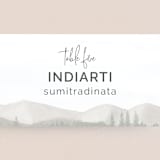 "muted mountains" - Place Cards in Splendid Day by Deborah Chou - Detail