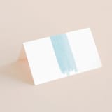 "So Delightful" - Place Cards in Sky by Erika Firm - Blank front