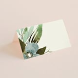 "Gardens Edge" - Place Cards in Garden by Grace Kreinbrink - Blank front