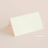 "Gardens Edge" - Place Cards in Garden by Grace Kreinbrink - Folded Back of Card