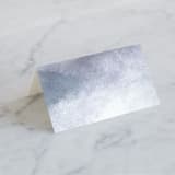 "Sea Splash" - Place Cards in Amethyst by Alethea and Ruth - Blank front