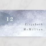 "Sea Splash" - Place Cards in Amethyst by Alethea and Ruth - Detail