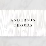 "Rustic Grain" - Place Cards in Ashwood by Oma N. Ramkhelawan - Detail