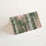 "veil sweet" - Place Cards in Blush by Cass Imagines - Folded Back of Card