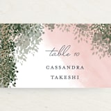 "veil sweet" - Place Cards in Blush by Cass Imagines - Detail