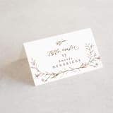 "ring box" - Place Cards in Sunset by Phrosné Barwood - Folded with Free Guest Printing