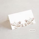 "ring box" - Place Cards in Sunset by Phrosné Barwood - Folded Back of Card