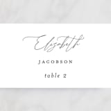 "Bare" - Place Cards in Cloud by Kelly Nasuta - Detail