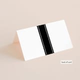 "Helena" - Place Cards in Quartz by 2birdstone - Folded Back of Card